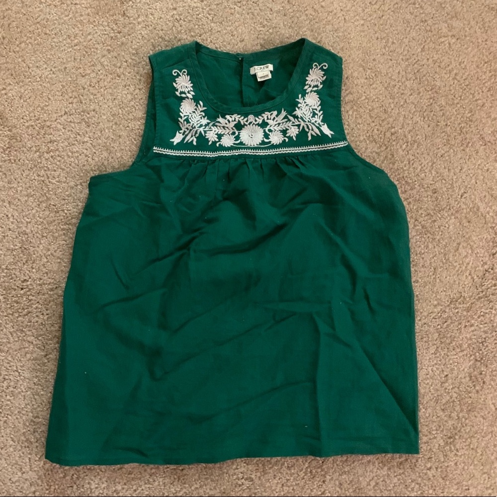 J. Crew Linen Top